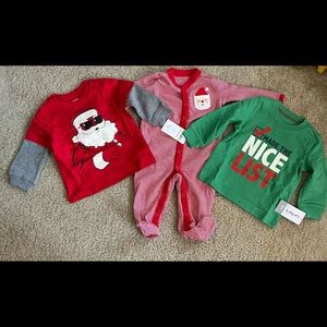Carter’s Santa/Christmas bundle 6m